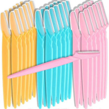 48 Pack Face Razor Eyebrow Razor Trimmer