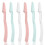 6 Pcs Eyebrow Razor Eyebrow Razor Foldable Small Eyebrow Shaver 1