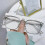(Gray, -50) Rectangle Myopia Glasses Spectacle  Anti Blue Light-1.0~-6.0 5