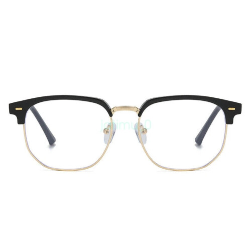 (Gray, -50) Rectangle Myopia Glasses Spectacle  Anti Blue Light-1.0~-6.0 1