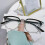 (Gray, -50) Rectangle Myopia Glasses Spectacle  Anti Blue Light-1.0~-6.0 7