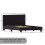 Vida Designs (Small Double, Brown) Lisbon Faux Leather Upholstered Bed Frame UKFR 9