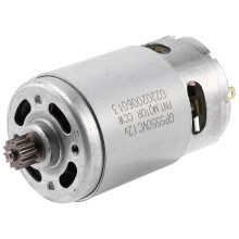 (As show, One size) RS550 12V DC Motor DIY Power Tool Kit with Two-Speed 12 Teeth and High Torque Gearbox compatible Electric