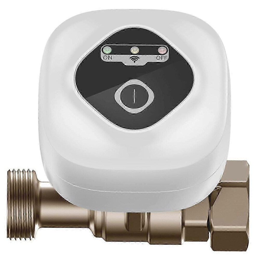 (As Show, One Size) Wifi Intelligent Ball Valve Automatic Water Shut-Off Valve Support App Control/3 Timing Modes/Water 4909775909036