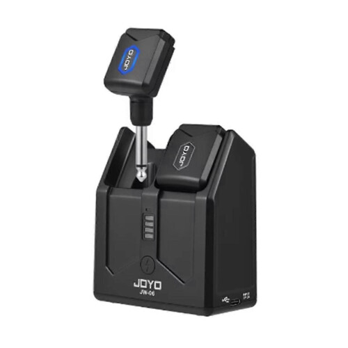 (As show, One size) 5.8G Wireless Guitar System Transmitter Receiver Set with Charging Compartment Wireless Audio Guit