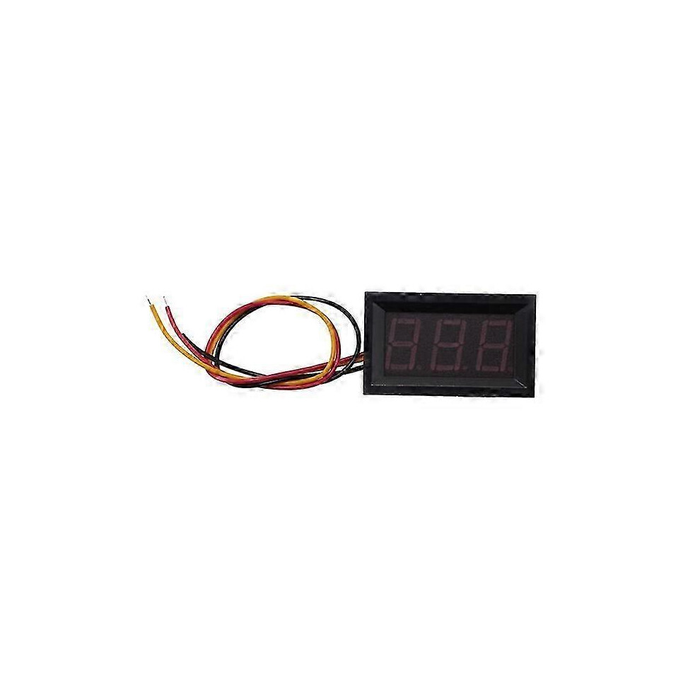 (As show, One size) DC 0-99.9V 3 Wire LED Digital Display Panel Volt Meter Voltage Voltmeter Car Motor - GREEN-image-OPC-PHG9KBS-NEW