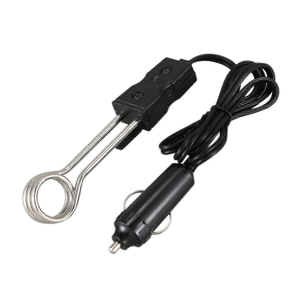 (As show, One size) Portable 24V Electric Car Boiled Immersion Water Heater Traveling Camping Picnic New-image-OPC-PHG9KNH-NEW