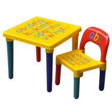 KIDS TABLE AND CHAIR SET ABC Alphabet Childrens - Toddlers Childs