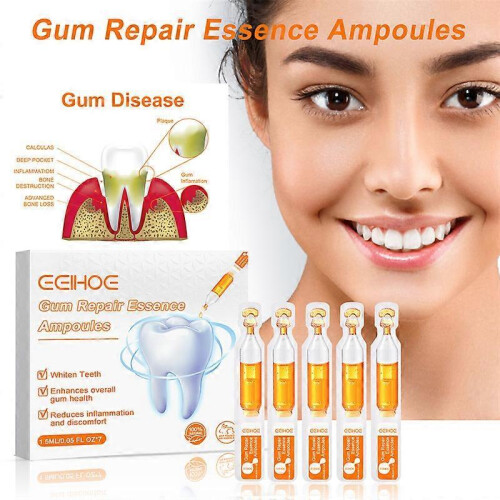 2x Ampoule Toothpaste,ampoule Tooth Serum, Ampoule Essence Toothpaste,  Teeth Whitening Essence (1box/7pcs) 1
