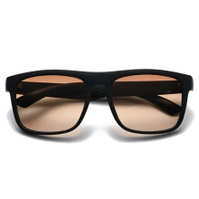 (Gradient Brown, +2.50 strength) Square Bifocal Tinted Presbyopic Glasses Men Women Outdoor Fashion Sunglasses
