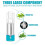 2pcs Mint Teeth Whitening Toothpaste Foam Teeth aid Mouthwash Tooth Paste Stain Remove 5