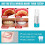 2pcs Mint Teeth Whitening Toothpaste Foam Teeth aid Mouthwash Tooth Paste Stain Remove 2