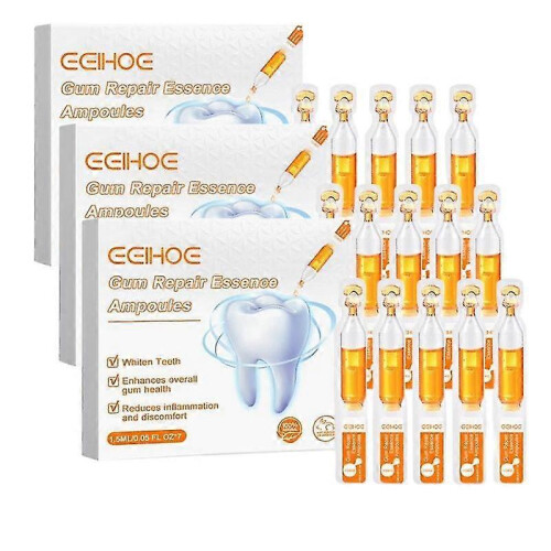 21pcs Eelhoe Ampoule Toothpaste, Ampoule Tooth Serum, Ampoule Essence Toothpaste