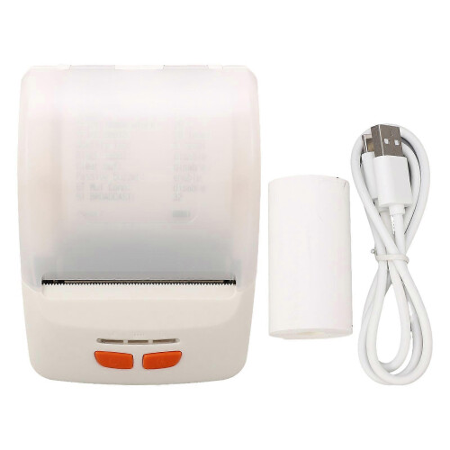 (As show, One size) Bluetooth Thermal Printer Portable Wireless Receipt Ticket Bill POS Printing Machine