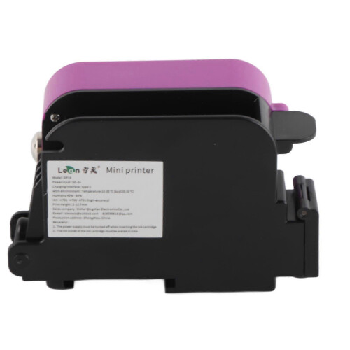 (As show, One size) Handheld Inkjet Printer Detachable Portable Mini Smart Inkjet Coding Machine for Production Date QR Code 2