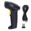 (As show, One size) Wireless Barcode Scanner 2.4G USB 1D 2D Handheld Drive Free Barcode Reader for Supermarket Delivery 1