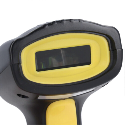(As show, One size) Wireless Barcode Scanner 2.4G USB 1D 2D Handheld Drive Free Barcode Reader for Supermarket Delivery 2