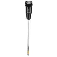 (As show, One size) Soil Tester Portable Soil Moisture PH Meter Plug and Play for Greenhouse Farmland Gardening