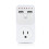 (As show, One size) 1800W Intelligent Programmable Countdown Timer Socket Electronic Timer Switch Surge Protector Outlet Dual USB Port with EU Plug 2