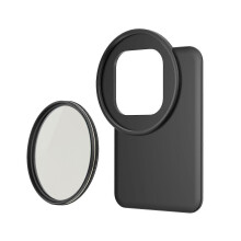 (As show, One size) 6.1 Inch Magnetic Phone Filter Mount Phone Filter Holder with 67mm CPL Filter Replacement for iPhone 15 Pro/ iPhone 15/ iPhone 14 Pro/ iPhone 14/ iPho