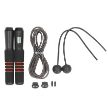 (As show, One size) Smart Jump Rope 3 Modes LCD Display Comfortable Handle APP Workout Skipping Rope with Counter for Women Men