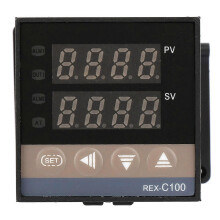 (As show, One size) PID Digital Temperature Controller Relay Output REX C100FK02-M*AN