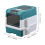Living And Home Large Fully Enclosed Cat Litter Box with UV Sterilization 7