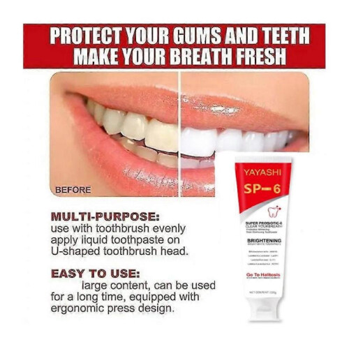 SP-6 Probiotic Whitening Toothpaste 1