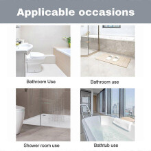 (As show, One size) Kids Non-Slip Bathtub Mat, 40 x 16 Inch Extra Long Baby Bath Mat, Cartoon Floor Mat for Bathroom Tub with Drain Holes