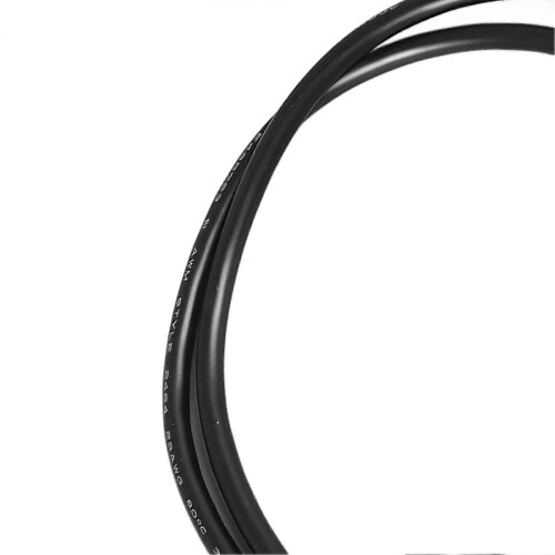 (As show, One size) Aviation Socket Connector Electrical Cable E7 5 Core Eyelet Threaded Unshielded Straight Molded Plug 2