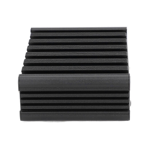 (As show, One size) Industrial Computer Fanless Mini PC for Intel Core I3 8130U 4G 64G Embedded Controller 100240V UK Plug 1