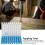 (As show, One size) 10pcs Straight Thread Tap HSS High Hardness Machine Tapping Thread Drill Bits M3 x 0.5 H2 4