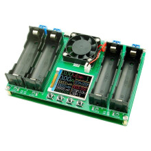 (As show, One size) Digital Display Battery Capacity Internal Resistance Tester Digital Lithium Battery Power Detector Module lithium battery Battery Test Meter Dual Type