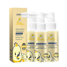 (3*Saveur orange)1-3pcs 40ml Spray d'hygiène bucco-dentaire pour enfants Protection contre la carie dentaire Nettoyage des dents des enfants