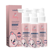 (3*Saveur de fraise)1-3pcs 40ml Spray d'hygiène bucco-dentaire pour enfants Protection contre la carie dentaire Nettoyage des dents des enfants