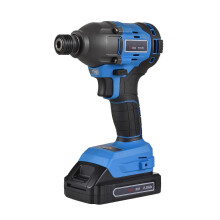(1 Battery US Plug, One size) 20V Cordless Brushless Impact Screwdriver 1/4-inch Hex Chuck 2800RPM Portable Power Screwdriver with S2 PH2 Dual-head Driver Bit 2.0Ah Battery Fast Ch
