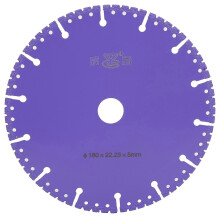 (As show, One size) Vacuum Brazed Diamond Saw Blade Demolition Ceramic Tiles Cutting Disc Grinding WheelDiameter 180mm