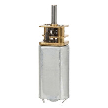 (As show, One size) DC12V Planetary Gear Motor Low Noise High Torsion All Brass Reducer 200RPm 400RPm 600RPM(600RPM )