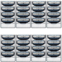 32PCS Razor Blades Refills Manual Mach 3 Blades Refills
