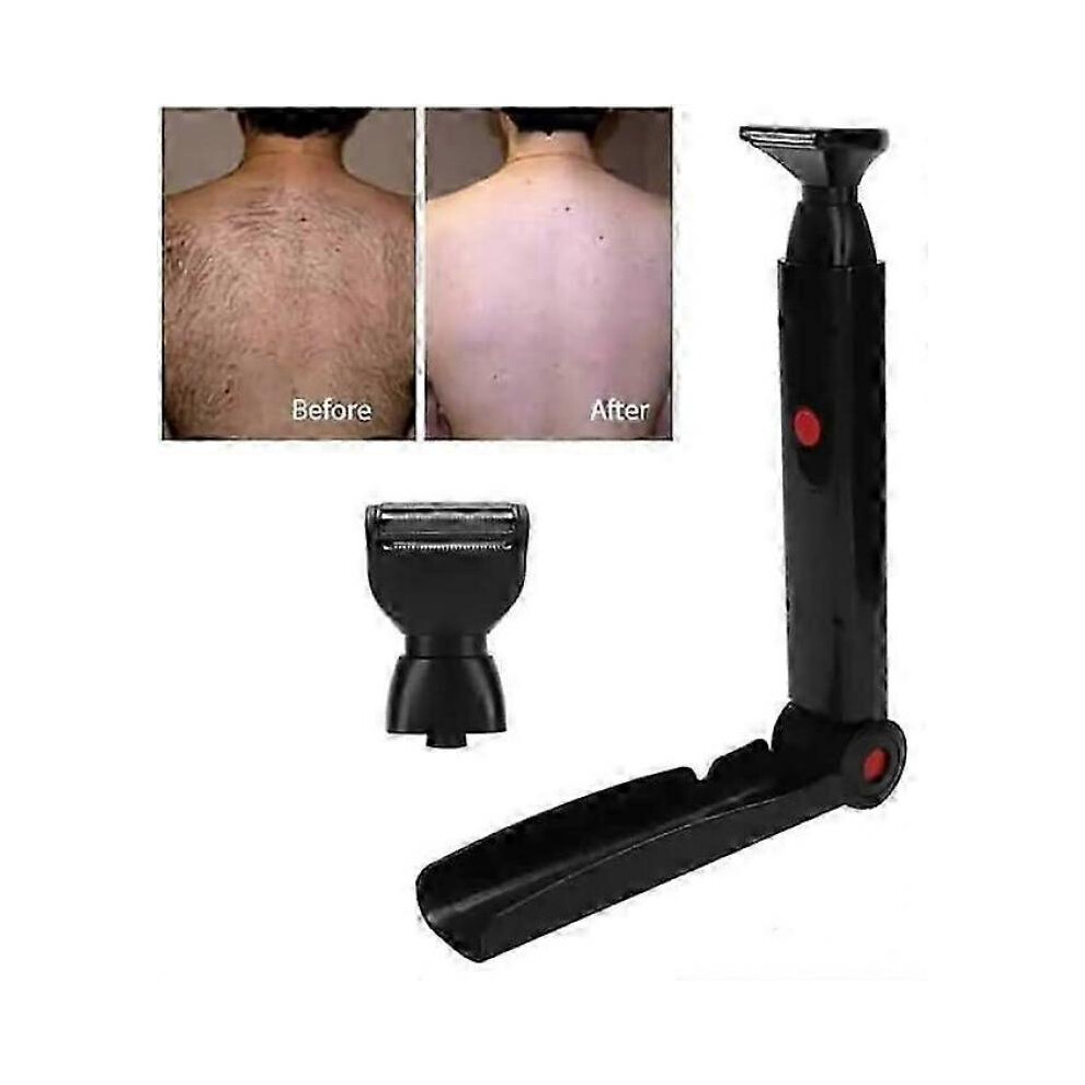 Back Shavers for Men,Body Shaver for Men with Long handle,Shock Absorber Flex Heads, Men's Back Shaver