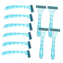 20 Pack Disposable Razors Women Hair Remover Body Trimmer Shave Razor Female Depilator for Women Arm Hair Trimmer Travel Hotel Kit