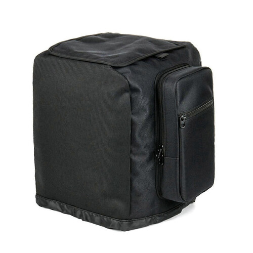 (As show, One size) Speaker Cover Shockproof Protective Speaker Case with Side Microphone Storage Bag compatible with PartyBox Enco