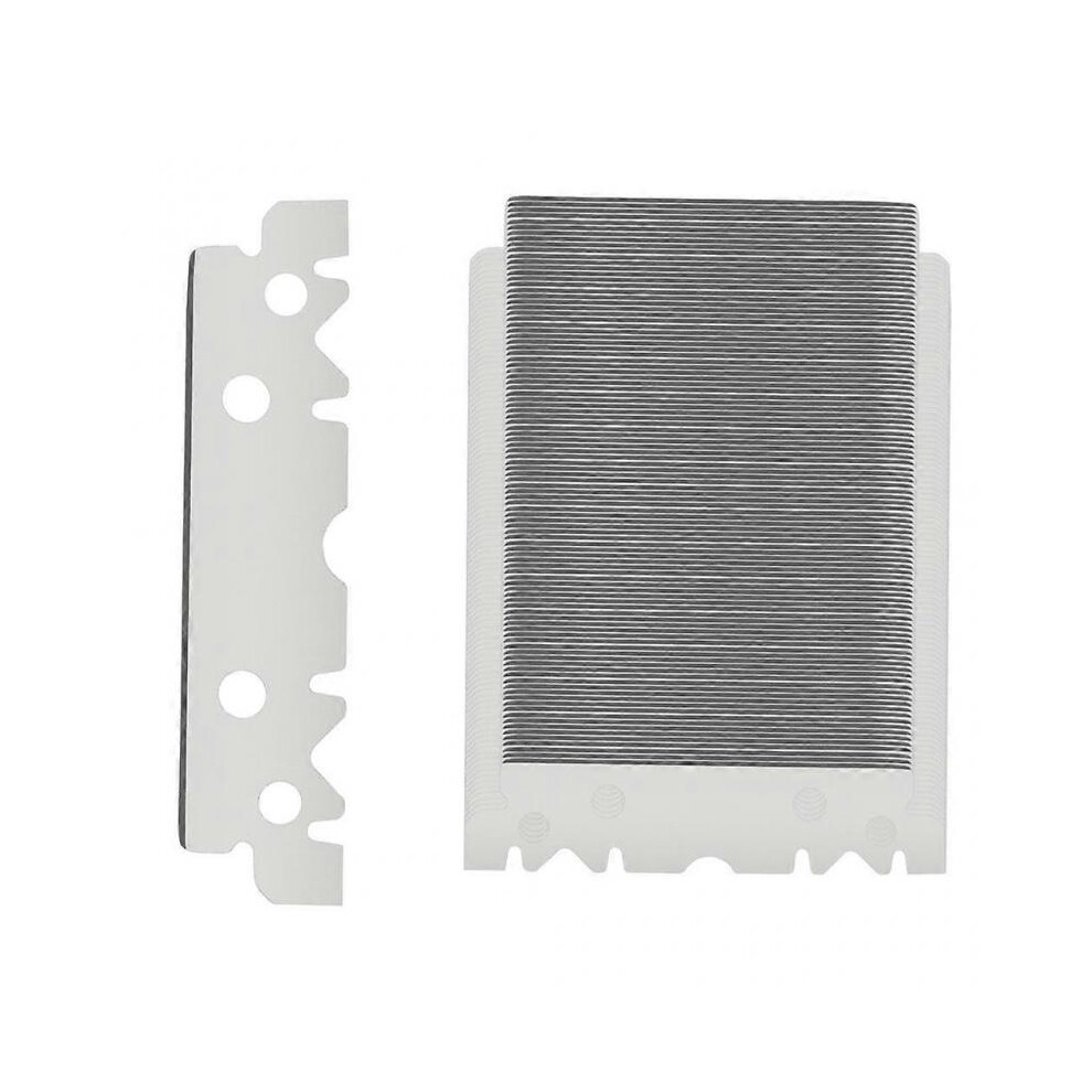 100pcs Single Edge Stainless Steel Barber Razor Blades Men Shave Beard Tools