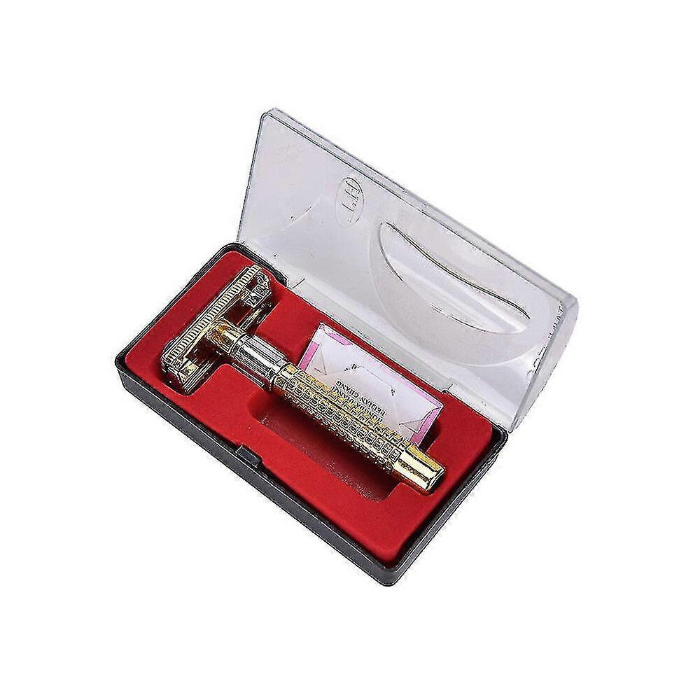 2Pcs New Men Safety Double Edge Blade Shaving Hair Razor Shaver Blades Classic-image-OPC-PHG9W8M-NEW