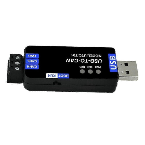 (As show, One size) USB to CAN Module CAN Analyzer USB to CAN Adapter USB CAN Bus Analyzer Portable Debugging Assistant Module 1