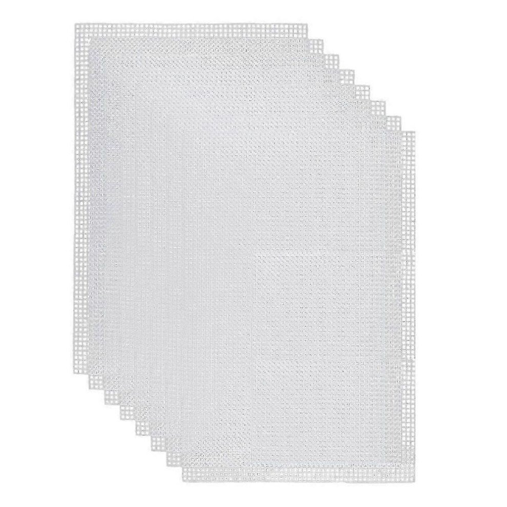 (As Show, One Size) Mesh Canvas Sheets Compatible With Embroidery, Fursuit Eye Mesh, White Needlepoint Mesh Canvas Compatible With Crafts Diy, 4909775957617
