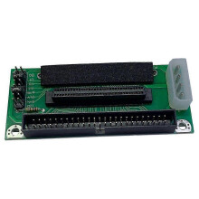 (As show, One size) Scsi Sca 80Pin to 68Pin to 50Pin Ide Hard Disk Adapter Converter Card Board