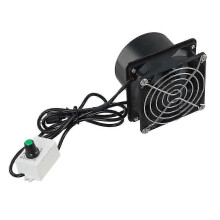 (As show, One size) USB Speed Control Fan Smoke Absorber Fume Extractor Fan Pipe Duct Exhuast Fan USB Adjustable Speed