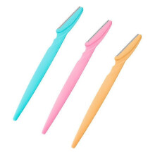 12 Pcs Eyebrow Razor, Multipurpose Exfoliating Dermaplaning Tool Razors for Women Face, Facial Razors Eyebrow Shaper with Precision Cover for Women Me