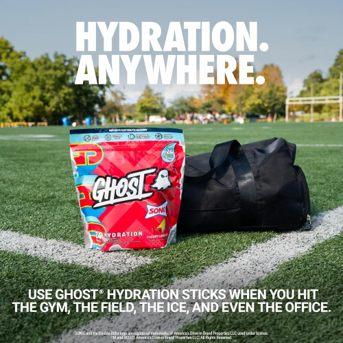 Ghost GHOST Hydration Packets, Sonic Cherry Limeade, 24 Sticks 1